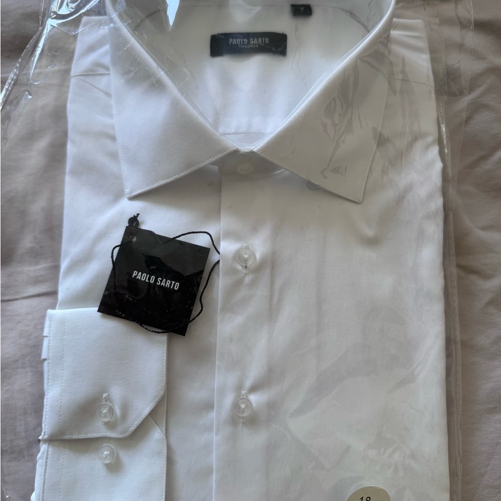 Men's White Dress Shirt